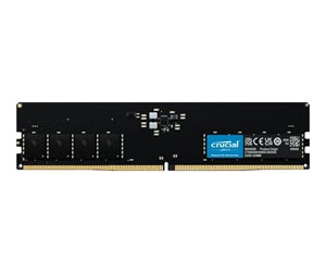 RAM - Crucial Classic DDR5-4800 - 16GB - CL40 - Single Channel (1 pcs) - Intel XMP - Svart - CT16G48C40U5