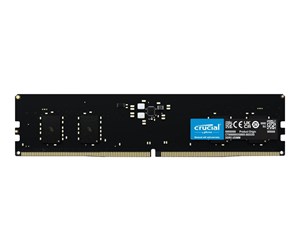 RAM - Crucial Classic DDR5-4800 - 8GB - CL40 - Single Channel (1 pcs) - Intel XMP - Svart - CT8G48C40U5