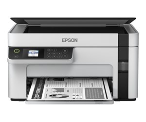 Skriver - Epson EcoTank M2120 Blekkskriver Multifunksjon - Sort/hvit - Blekk - C11CJ18402