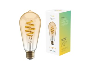 Smarthus - Hombli Smart Bulb ST64 CCT Filament (E27) Amber - HBEB-0212