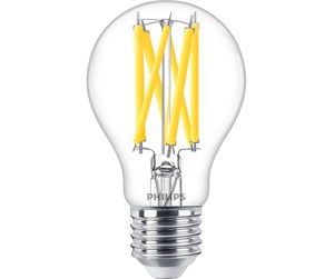 LED-lyspære - Philips LED-lyspære Classic Standard 10,5W//922-927 (100W) Clear WarmGlow Dimmable E27 - 929003011501