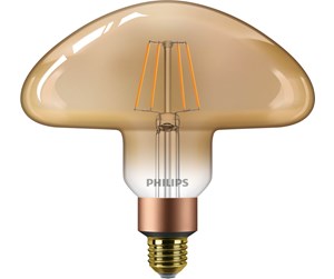 LED-lyspære - Philips LED-lyspære Classic Mushroom 5,5W/818 (40W) Gold E27 - 929002984001