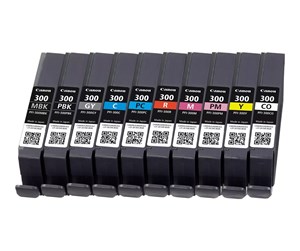 Printertilbehør blekk/toner - Canon PFI-300 / 4192C008 Multi Pack - Blekkpatron Blå - 4192C008