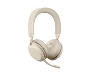 Hodetelefoner - Jabra Evolve2 75 Link380a MS Stereo Beige - 27599-999-998