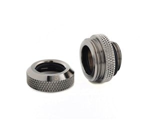 DIY Vannkjøling - Bitspower G1/4" Black Sparkle Enhance Multi-Link For OD 12MM - BP-BSEML