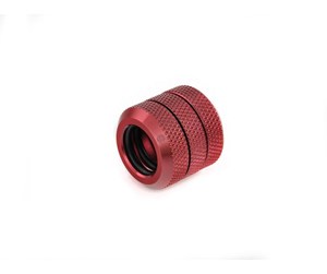 DIY Vannkjøling - Bitspower Deep Blood Red Enhance Dual Multi-Link For OD 12MM - BP-DBREDML