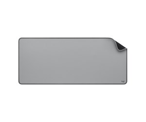 Musematte & Tilbehør  - Logitech Desk Mat Studio Series - Mid Grey - 956-000052