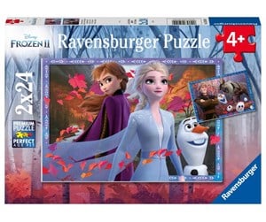 Puslespill - Ravensburger Frosty Adventures 2x24 - 10105010