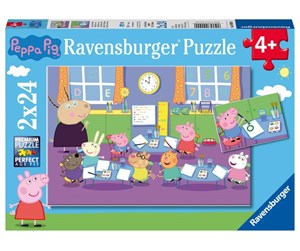 Puslespill - Ravensburger Peppa Pig 2x24p - 10109099