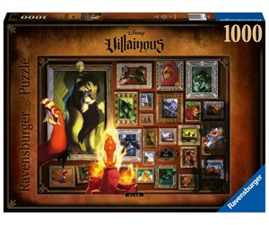 Puslespill - Ravensburger Villainous: Scar 1000p - 16524