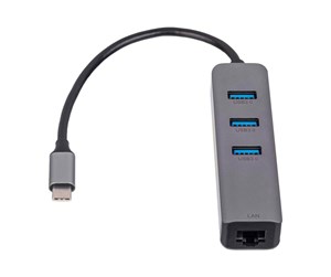 Nettverksadapter - Akyga AK-AD-66 - network adapter - USB-C - Gigabit Ethernet x 1 - AK-AD-66