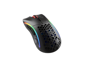 Mus - Glorious Model D- Wireless - Matte Black - Gaming mus - Optisk - 6 - Svart med RGB-lys - GLO-MS-DMW-MB