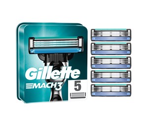 Barberingsutstyr - Gillette Mach3 Base Replacement Blades 5 pcs - 462933