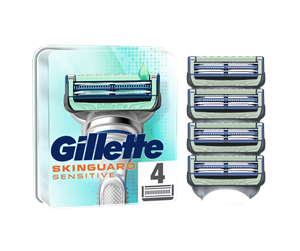 Barberingsutstyr - Gillette Skinguard Sensitive 4 pcs - 487639