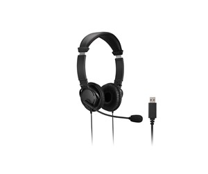 Hodetelefoner - Kensington Classic USB-A Headset with Mic and Volume Control - K33065WW