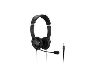 Hodetelefoner - Kensington Classic 3.5mm Headset with Mic and Volume Control - K33597WW