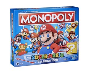 Brettspill & Puslespill - Hasbro Monopoly Super Mario  Celebration (ENG) - 5010993720811