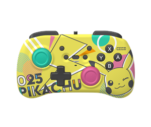 Spill - Tilbehør - HORI PAD Mini (Pikachu POP) - Controller - Nintendo Switch - NSW-278U