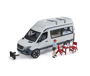 Leketøysbil - Bruder MB Sprinter Camper with driver - 4001702026721