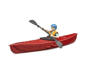 Figurer - Bruder bworld kayak with figure - 63155