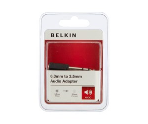 Lydkabel - Belkin Adapter Audio M/F Stereo BLK/N - F3Y129BF