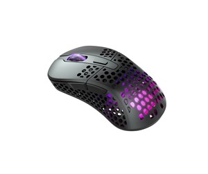 Mus - Xtrfy M4 Wireless RGB Gaming Mouse - Black - Gaming mus - Optisk - 6 - Svart med RGB-lys - M4W-RGB-BLACK