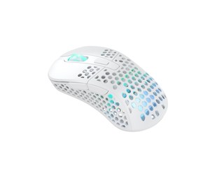 Mus - Xtrfy M4 Wireless RGB Gaming Mouse - White - Gaming mus - Optisk - 6 - Hvit med RGB lys - M4W-RGB-WHITE