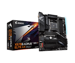 Hovedkort - GIGABYTE X570S AORUS ELITE AX Hovedkort - socket - X570S AORUS ELITE AX