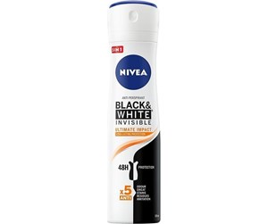 Parfyme & Dufter - Nivea Men Deodorant Black & White Invisible Ultimate Impact 5in1 Spray - 183486