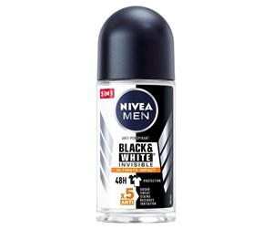 Parfyme & Dufter - Nivea Men Men Deodorant BLACK& WHITE INVISIBLE Ultimate Impact 5in1 roll-on - 185392