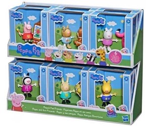 Peppa Gris - Hasbro Peppa Pig Fun Friends Figures Assorted (7 cm) - F21795L14