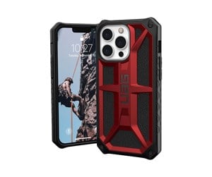 Mobil - Deksel og etui - UAG Apple iPhone 13 Pro 5G Rugged Case Monarch - Crimson - 113151119494