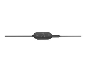 Hodetelefoner - Logitech Zone Wired Earbuds - 981-001009