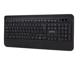 Tastatur - Gembird KB-UML-03 - keyboard - QWERTY - US - black - Tastatur - Amerikansk Engelsk - Svart - KB-UML-03