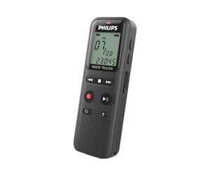 Mp3-spiller & Tilbehør - Philips Voice Tracer - MP3-spiller 8 GB - DVT1160