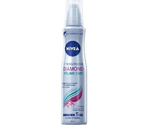 Hårpleie - Nivea Hair Care Styling Foam Diamond Volume Styling Mousse - 182195