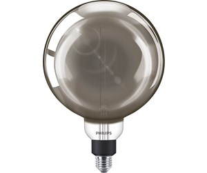 LED-lyspære - Philips LED-lyspære Giant Ø200 mm 6,5W/818 (20W) Smoky Dimmable E27 - 929002982601