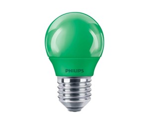 LED-lyspære - Philips LED-lyspære Mini-ball 3,1W (25W) Green E27 - 929001394201