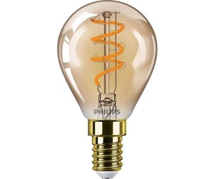 LED-lyspære - Philips LED-lyspære Classic Vintage Mini-ball 2,6W/818 (15W) Gold E14 - 929002983301