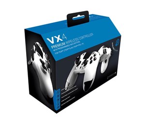 Spill - Tilbehør - Gioteck VX-4 Wireless Premium BT Controller - White - Controller - Sony PlayStation 4 - 0812313015318