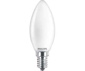 LED-lyspære - Philips LED-lyspære Classic Candle 3.4W/922-927 (40W) Frosted WarmGlow Dimmable E14 - 929003012601