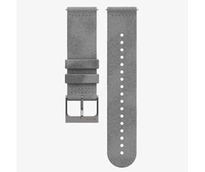 Smartklokke - Tilbehør - Suunto 22MM URBAN 5 MICROFIBER STRAP STONE GRAY M - SS050700000