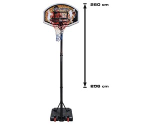 Fotball & Ballspill - Hudora Basketball Stand Chicago - 4005998234501