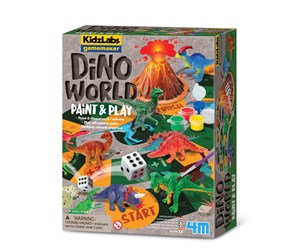 Lek & Lær - 4M KidzLabs Gamemaker / Dino World - 4M-03400