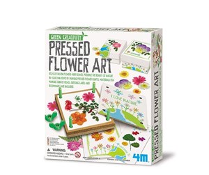 Lek & Lær - 4M Green Creativity/Pressed flower art - 4M-4567