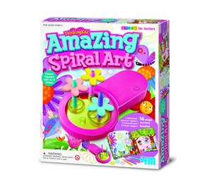 Lek & Lær - 4M ThinkingKits / Amazing Spiral Art - 4M-04914