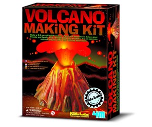 Lek & Lær - 4M Kidz Labs/Volcano making kit - 4M-3230