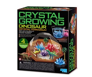 Lek & Lær - 4M Crystal Growing / Dinosaur Crystal Terrarium (EU) - 4M-03926