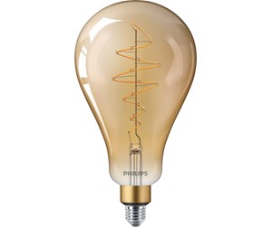 LED-lyspære - Philips LED-lyspære Classic Giant A160 7W/818 (40W) Gold Dimmable E27 - 929002983501