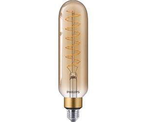 LED-lyspære - Philips LED-lyspære Classic Giant T65 7W/818 (40W) Gold Dimmable E27 - 929002983701